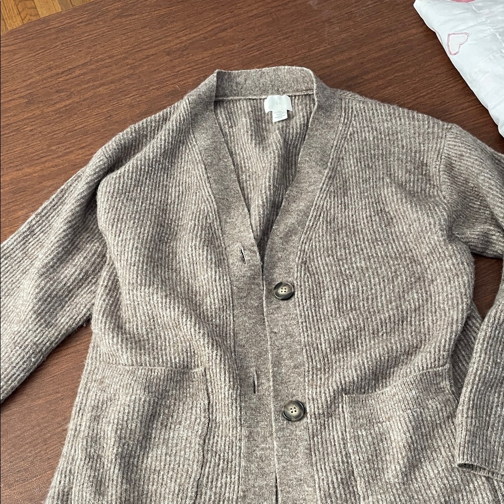 H&M Taupe Knit Sweater